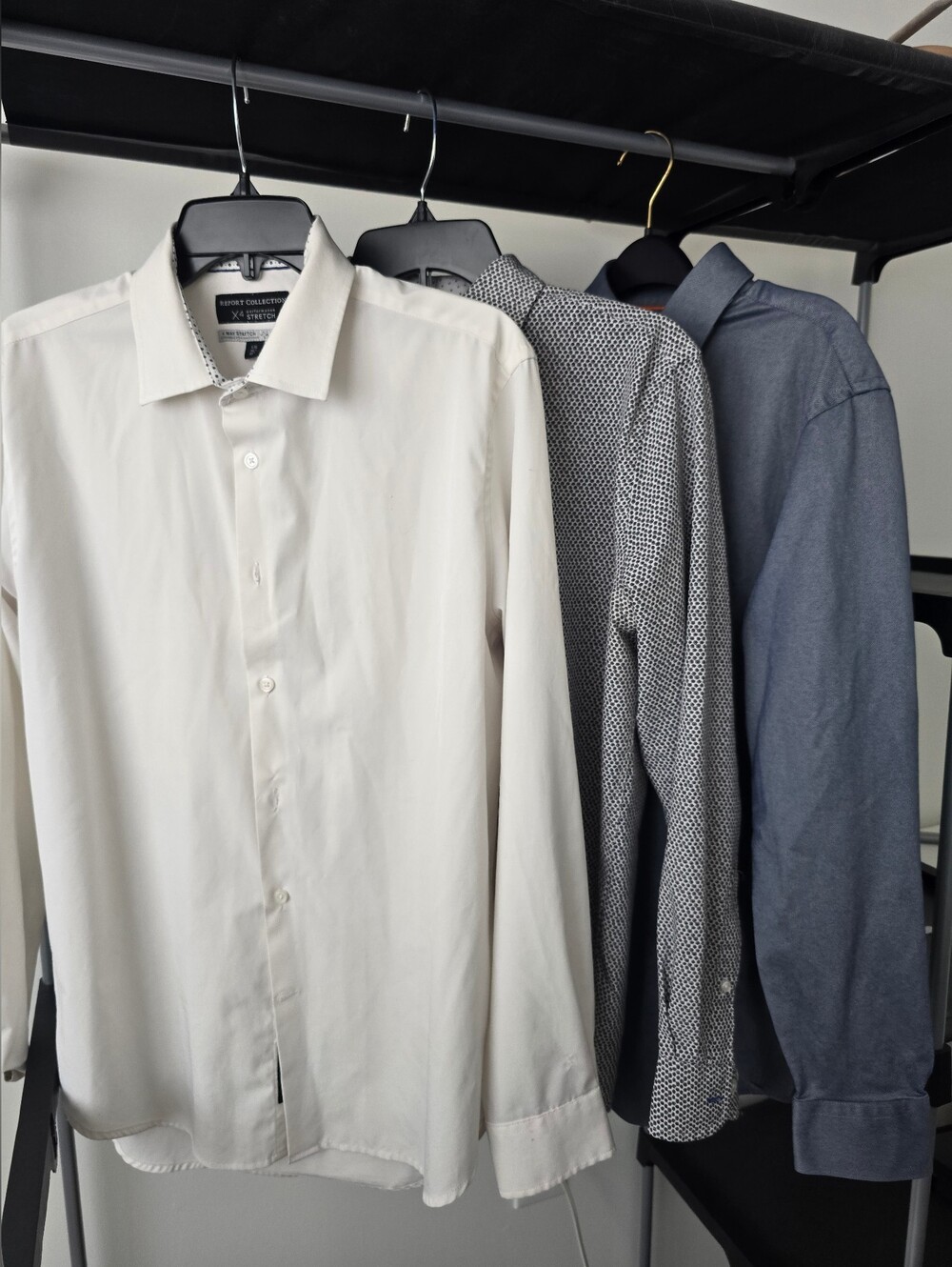 Men's Dress Shirt | Performance Stretch Button Downs | L